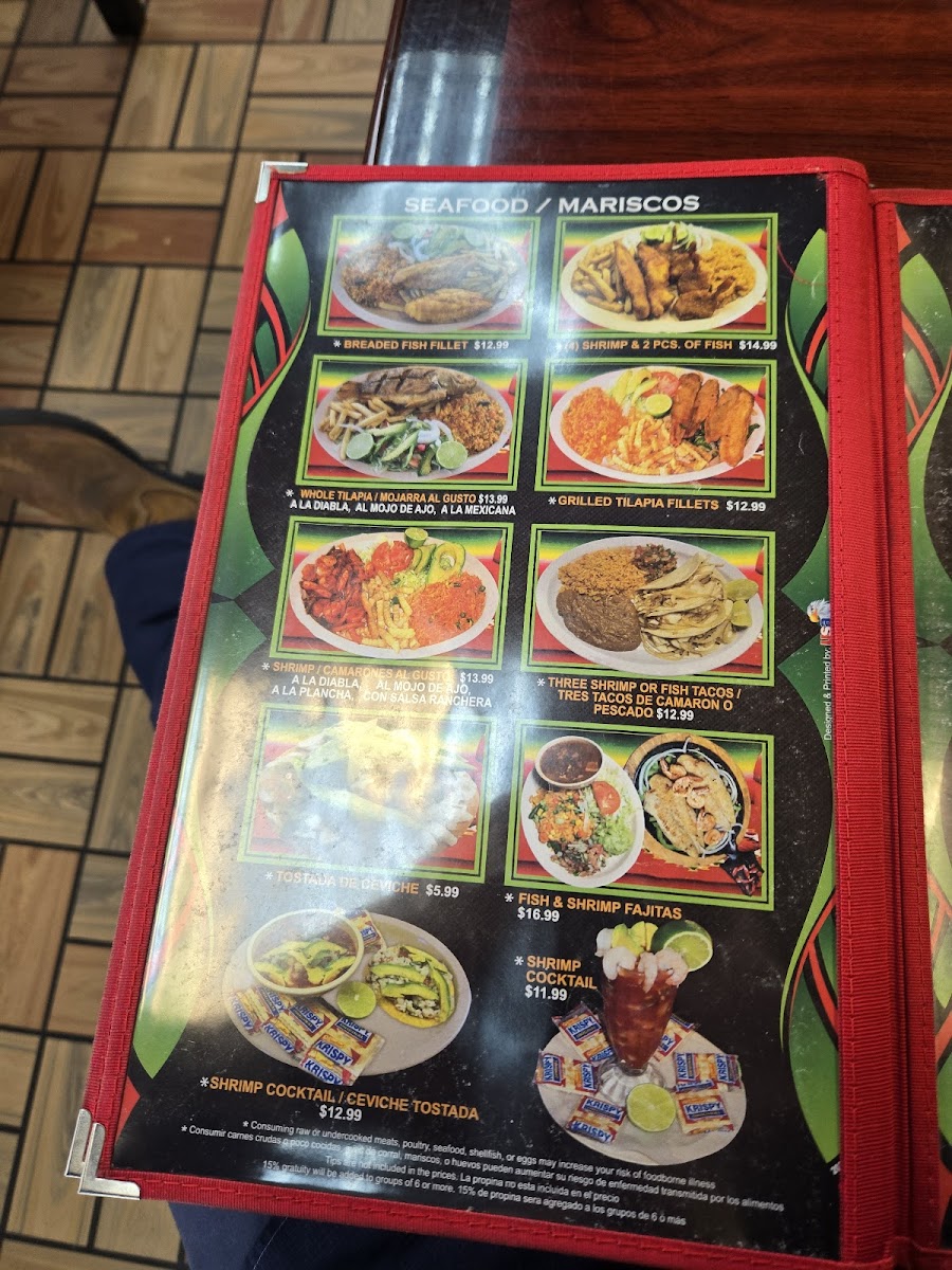 El Lindo Mexico Menu - Image 3